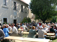 Pfarrhof :: Erntedankfest 2003 im Hof
